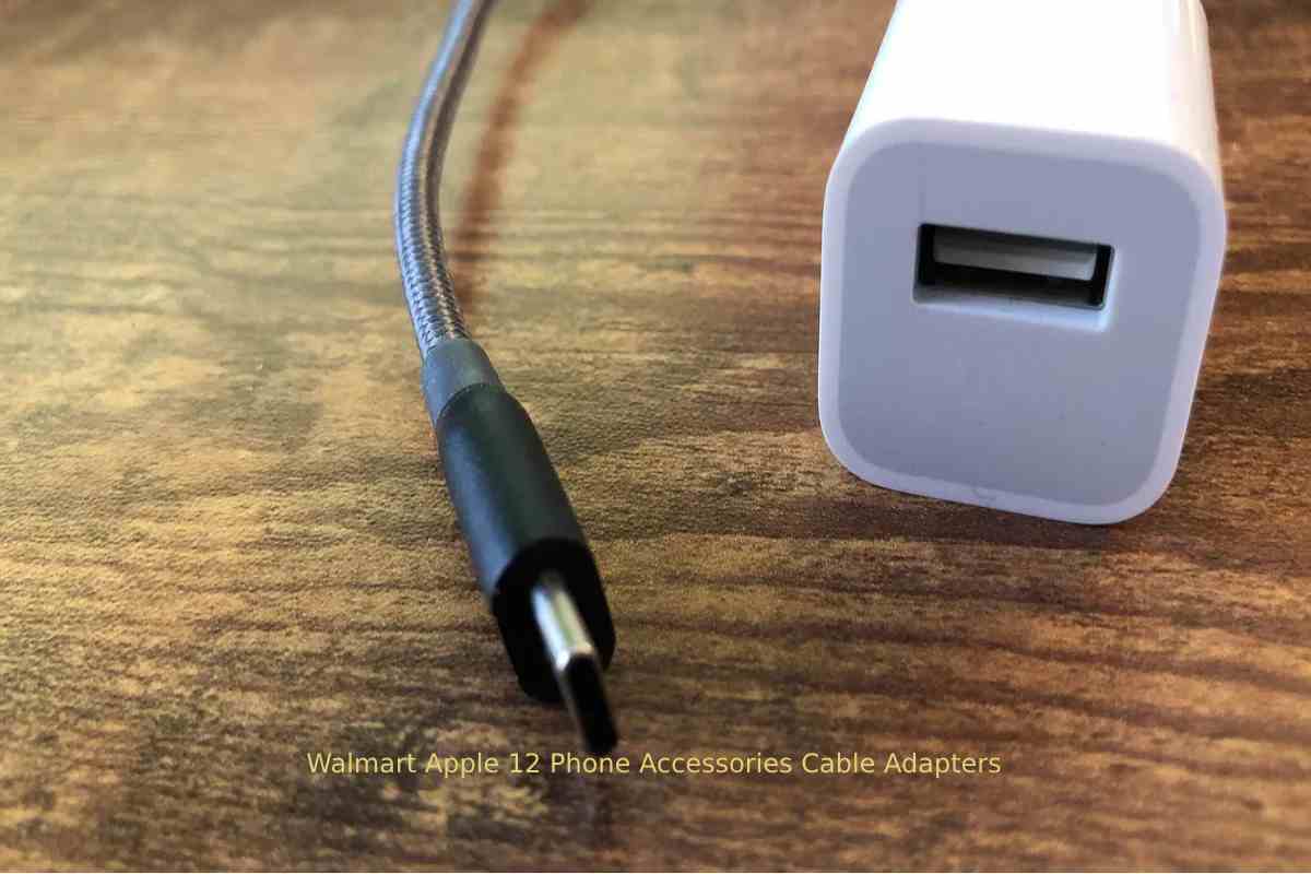 Walmart Apple 12 Phone Accessories Cable Adapters